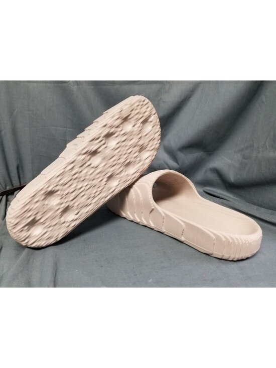 Adidas Adilette 22 Slides Slip On Light Brown Men\'s Size 13 NEW WITH TAGS! main image 4